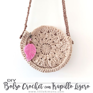 Bolso Crochet con Trapillo Ligero @ Don Trapillo