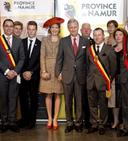 Namur, Flemish Namen, city, capital of Namur province, Wallonia Region, south-central Belgium. Queen Mathide in Natan dress
