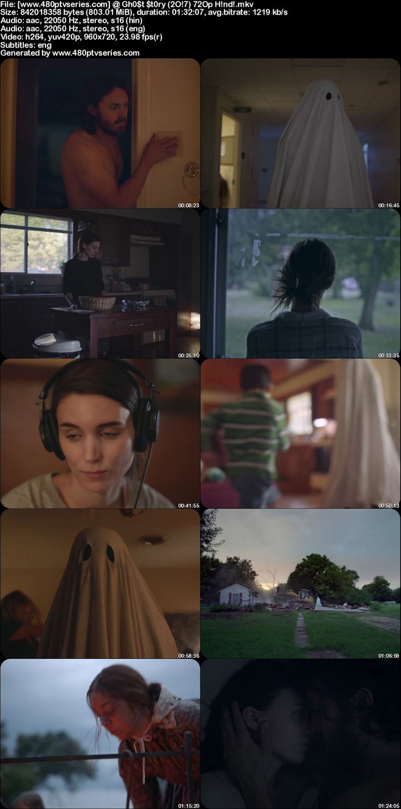 Watch Online Free A Ghost Story (2017) Full Hindi Dual Audio Movie Download 480p 720p Bluray