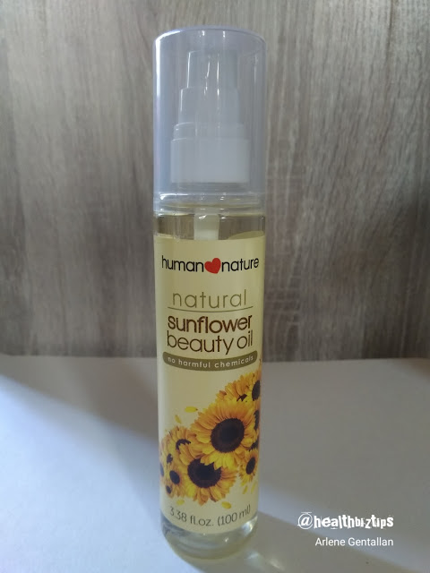 Human Nature Sunflower Oil Review | @healthbiztips