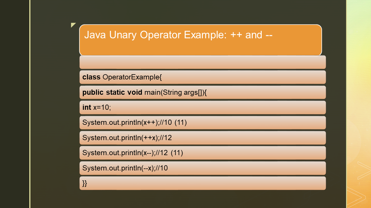 studyskymate : operators in java