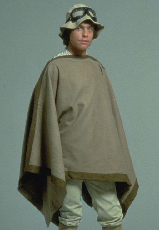 Star Wars: Luke Skywalker (Young w/Poncho) Minecraft Skin