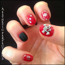 nail aesthetic stars metal tweet