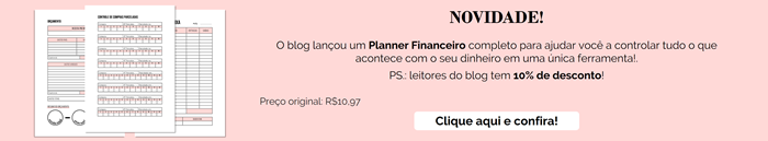 Planner Financeiro Completo para Download e Impressão