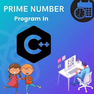 Prime Number Program in Cpp using for loop