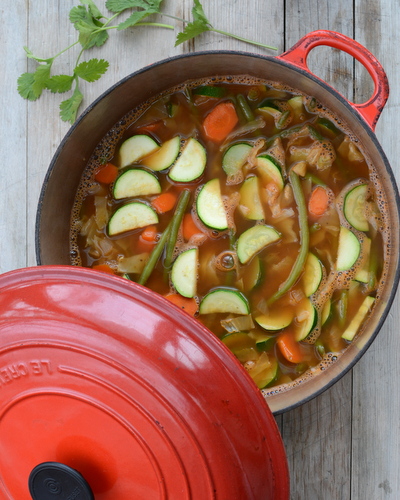 Weight Watchers Zero Points Garden Vegetable Soup