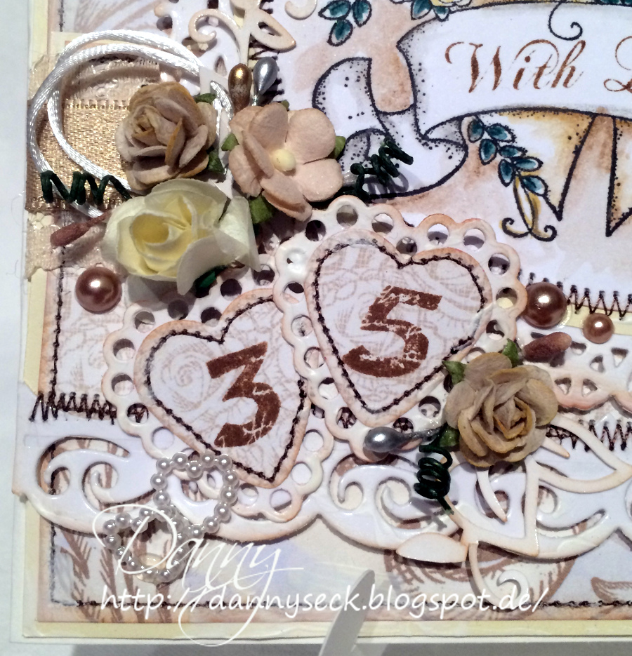 Dannys - Eck: Karte zum 35. Hochzeitstag