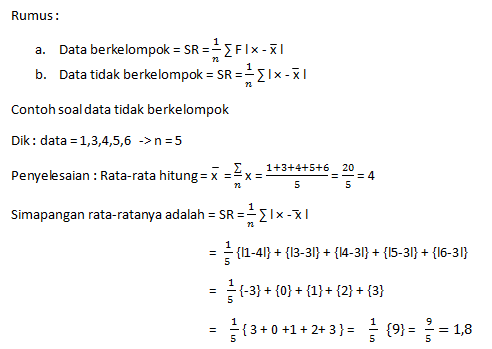 Statistika Ukuran Variasi Dan Simpangan Baku 6