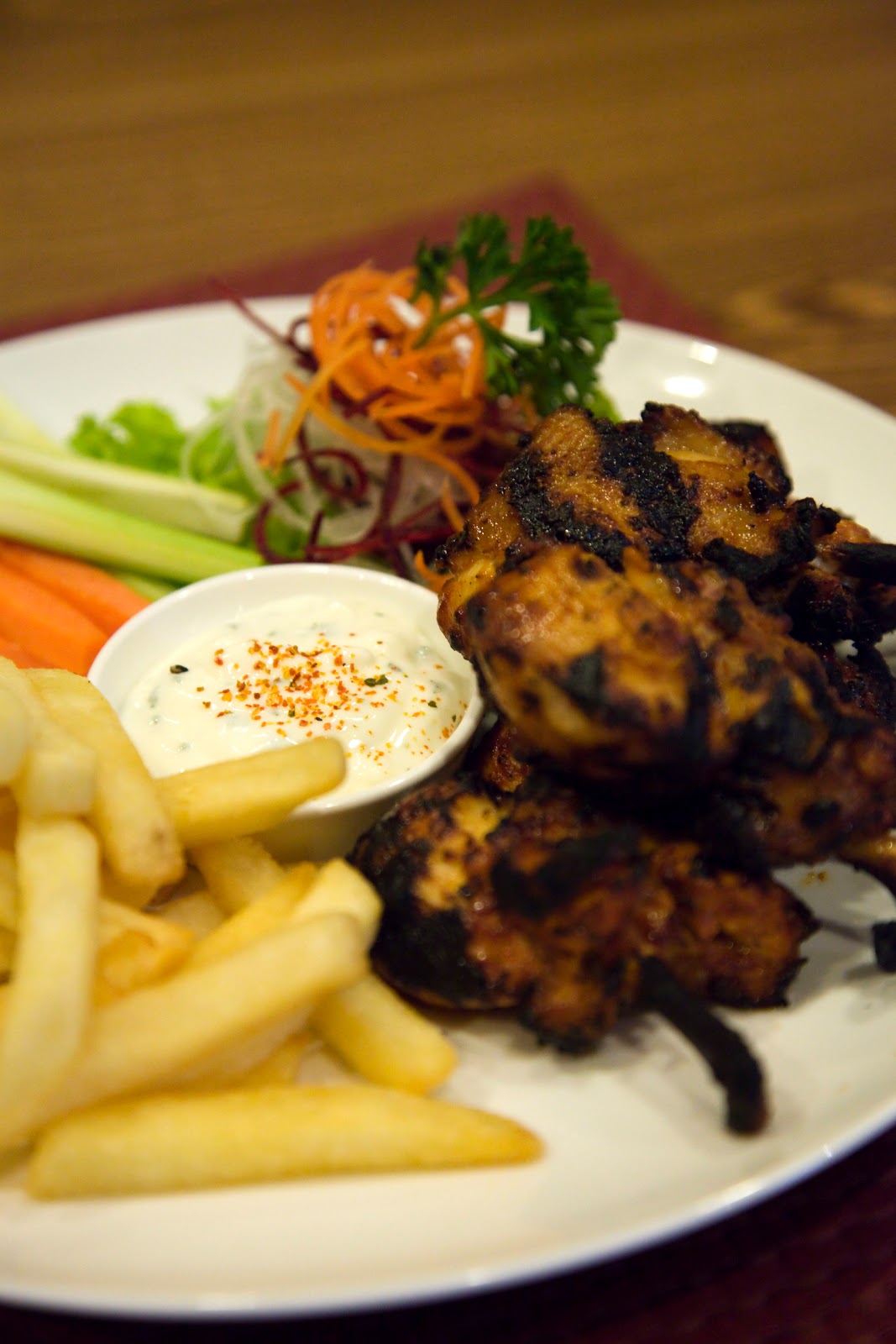 Bull Wings Factory The Food