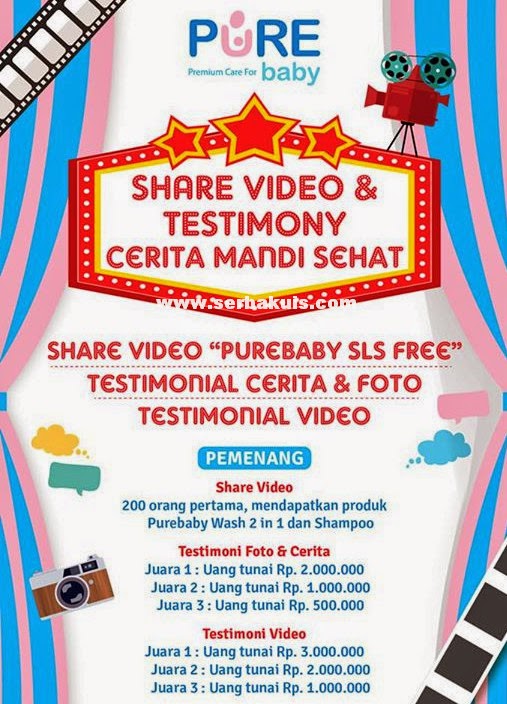 SHARE Video and TESTIMONY Cerita Mandi Sehat