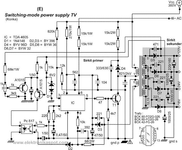 tda4605 circuits