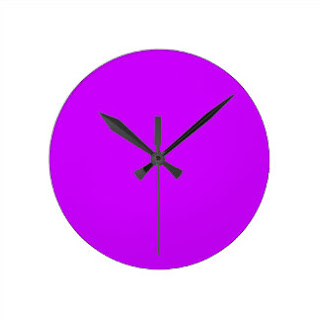 Lavender clock