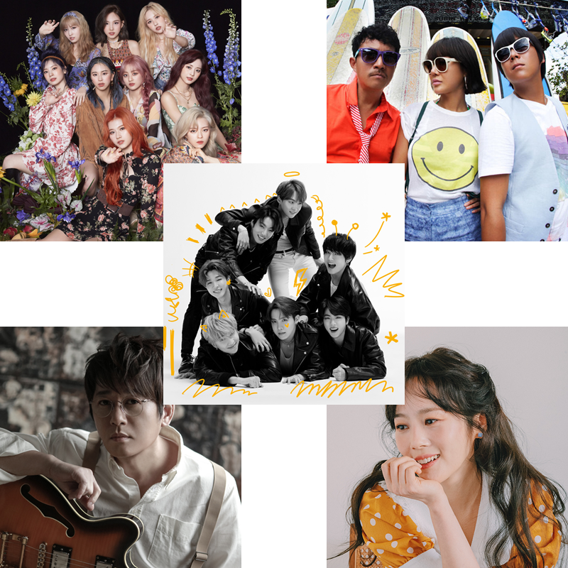 Bestselling Artists in South Korea (August 2020 update) KOREAN SALES