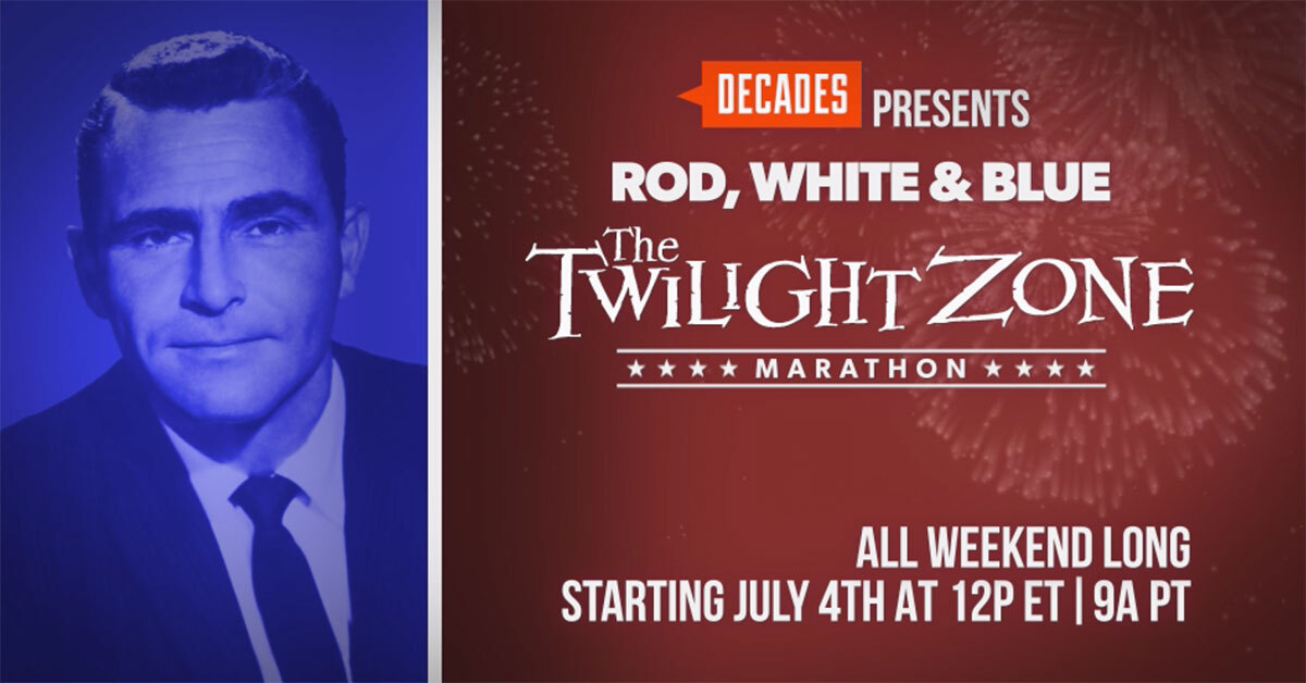 You’re invited to my online new year’s eve party; twilight zone Scarecrow's Blog From the Darkside: The Decades Twilight Zone 4th of