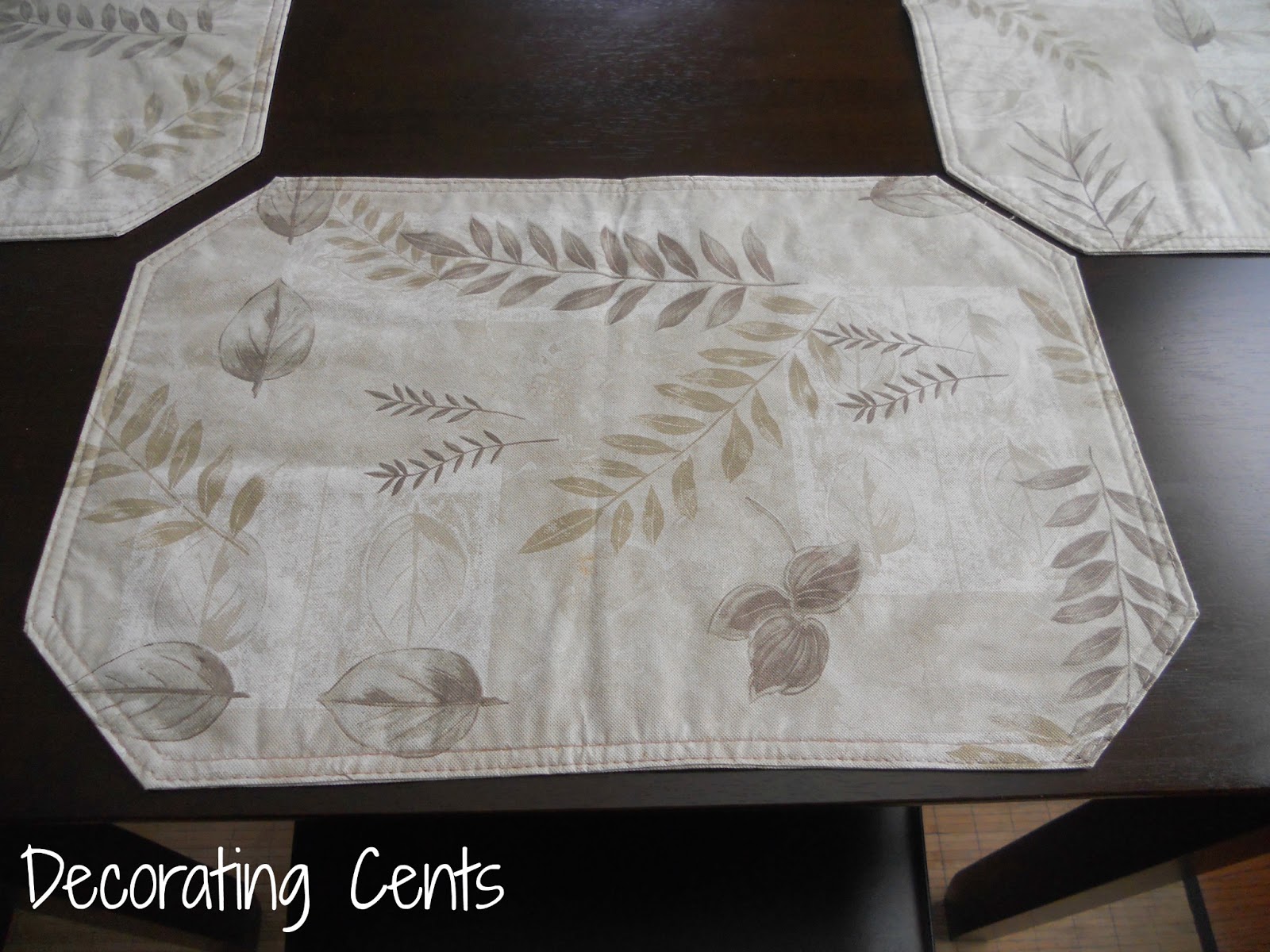 DIY Custom Placemats