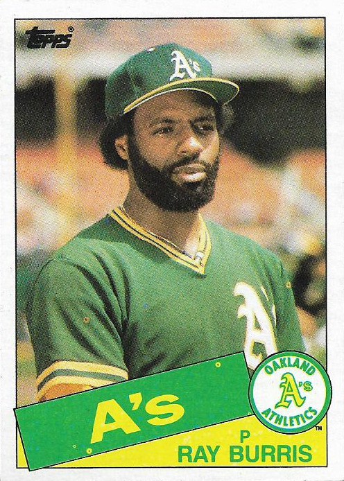 1985 Topps 758 Ray Burris