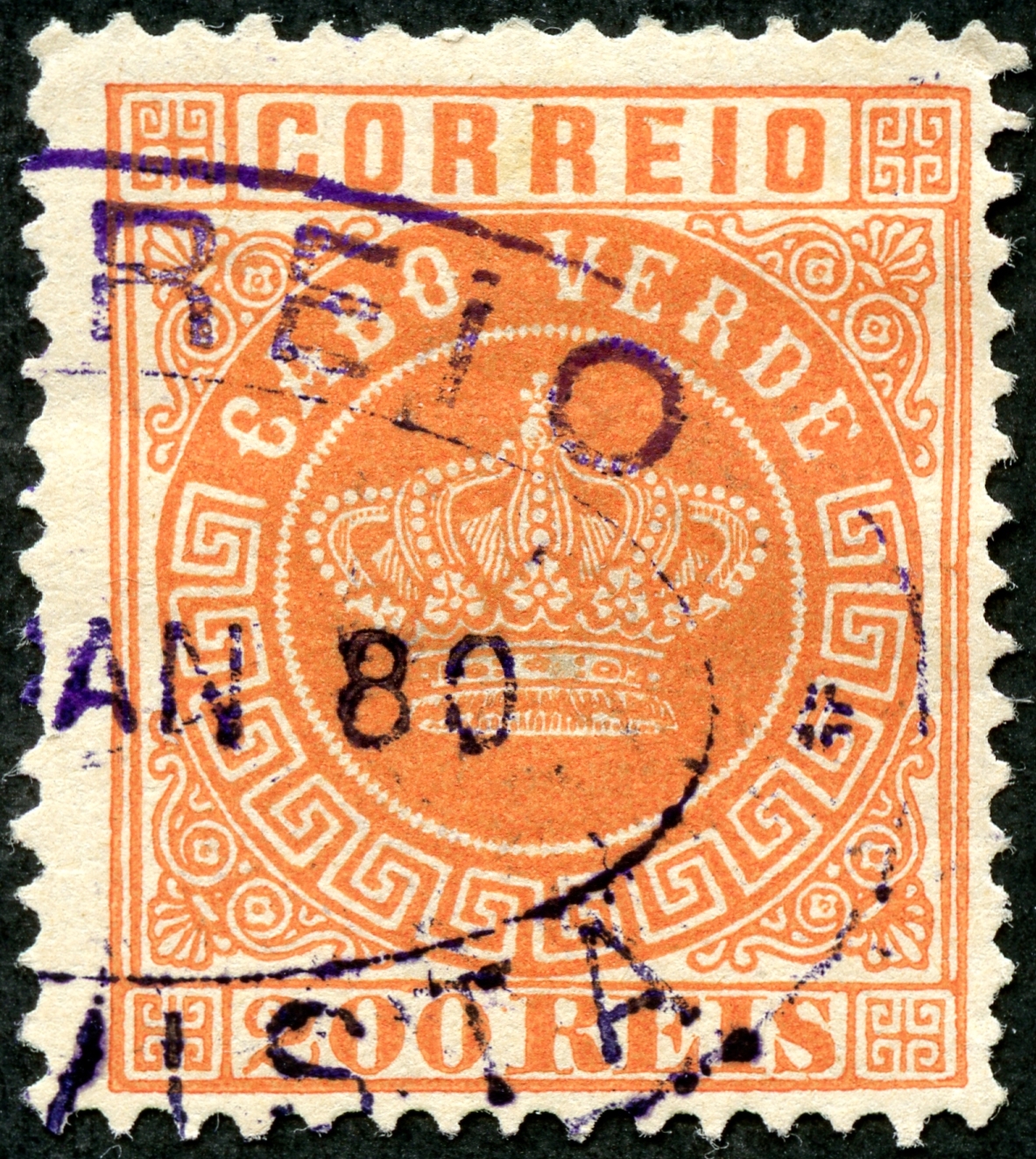 Big Blue 1840-1940: Cape Verde 1877-1913 - a closer look