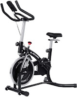MaxKare Magnetic Indoor Cycling Bike, features reviewed, entry-level spin bike with 20 lbs flywheel, belt drive, adjustable resistance