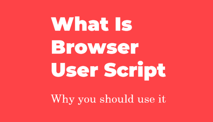 How To Install UserScript In Chrome & Firefox Browsers