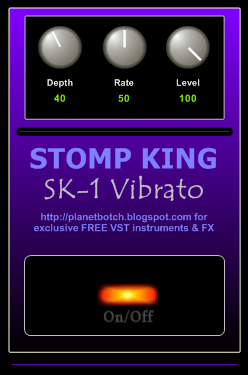 Stomp King SK-1 VST Vibrato Effect