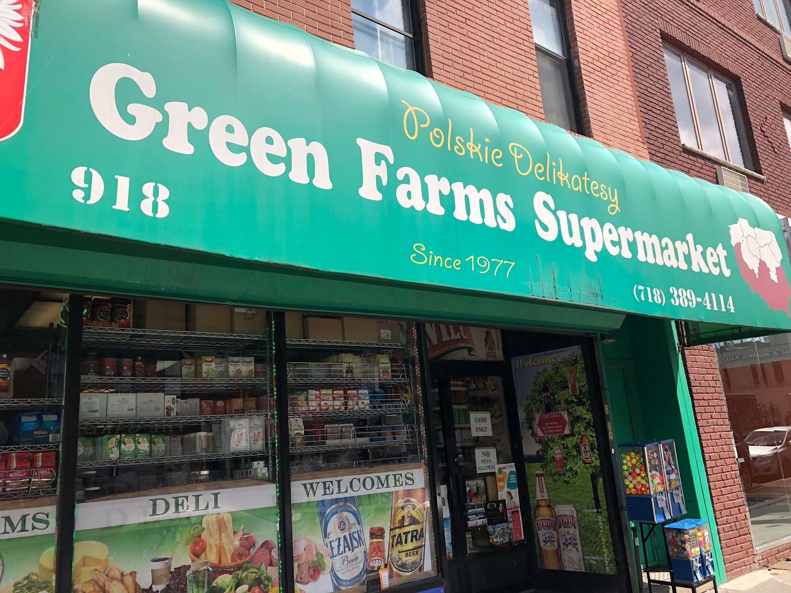 Snapshot Green Farms Supermarket Brooklyn, NY