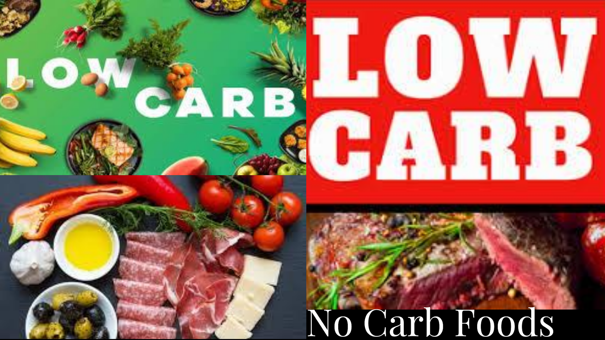 No Carb Foods