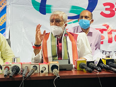 Minister Choubey: बिहार में देश का पहला चावल साइलो गोदाम, Country's first rice sailo warehouse in Bihar, AnjNewsMedia