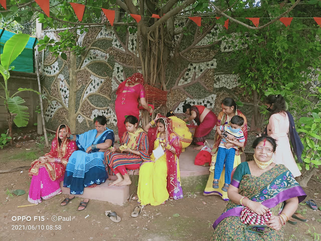 श्री श्री 1008 शिव हनुमान मंदिर, सहारा सिटी में मनाया गया वट सावित्री व्रत। 4 THE NEWS FRAME