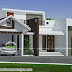 1215 sq-ft 2 bedroom single floor home plan