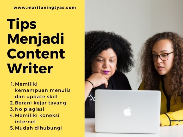 tips menjadi content writer