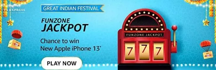 Amazon Great Indian Festival FunZone Jackpot