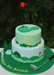 golf cakes cake theme birthday sport novelty robin discover