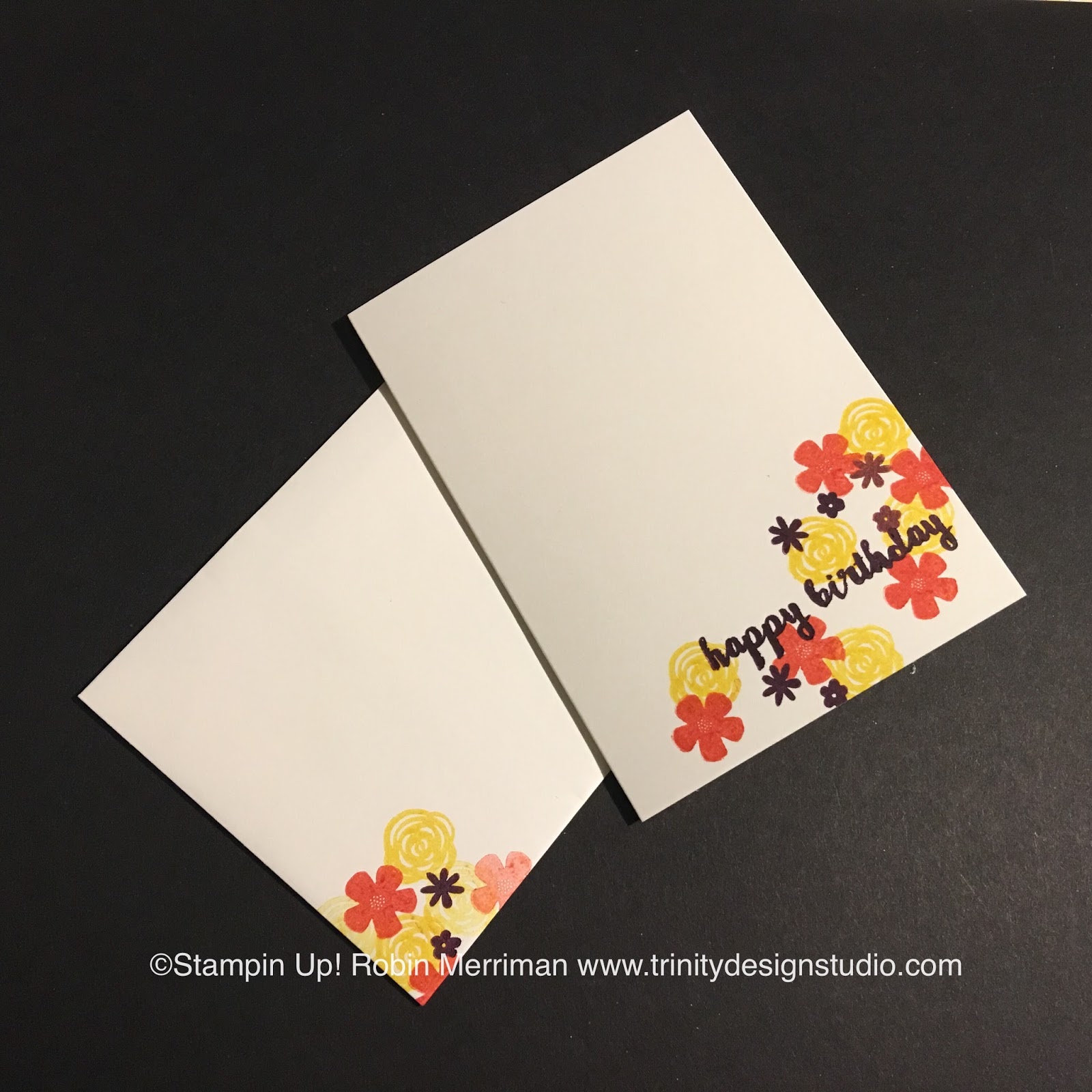 Trinity Designs Hello Sunshine! Note Card Holder FREE Tutorial!