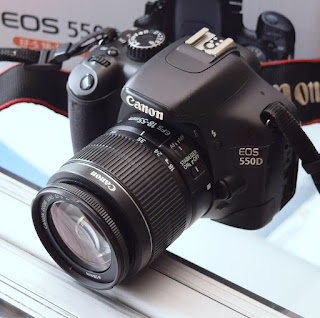 Kamera Canon EOS 550D Fullset di Malang