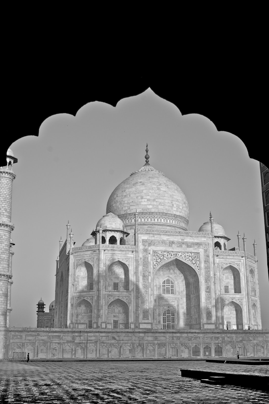 the altar Black and White Jaipur