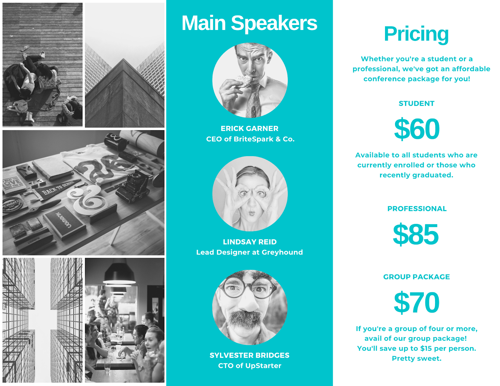 Brochure sam's portfolio