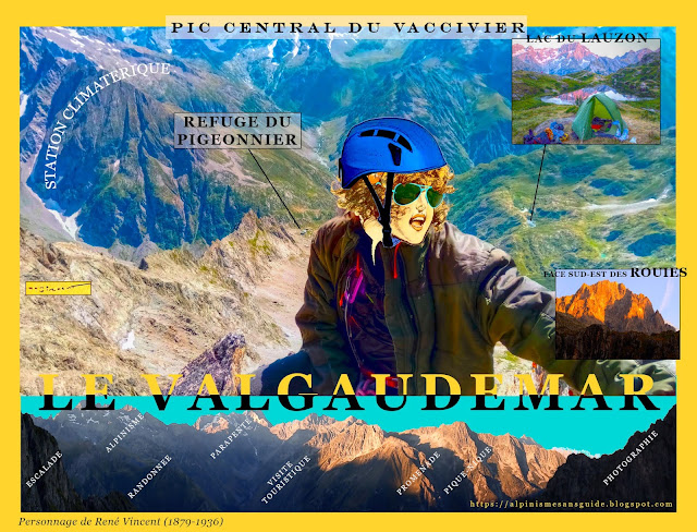 Affiche de montagne: Le Valgaudemar