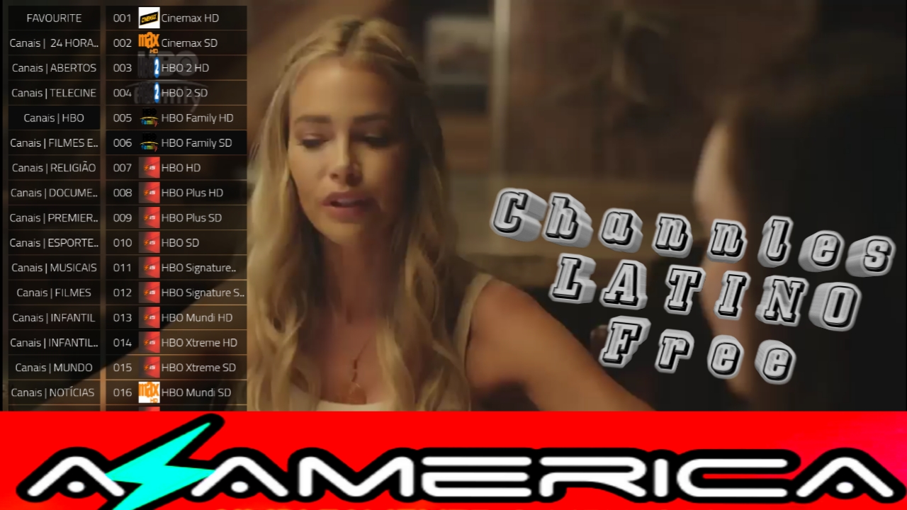 شاهد قنوات امريكا اللاتينية المشفرة من الاقمار اللاتينية مجانا/Azamerice-TV