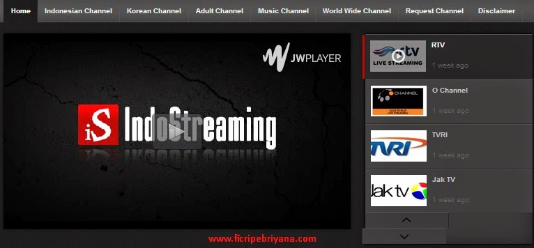 IndoStreaming, Streaming TV Online Terlengkap