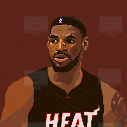 nba lebron james drawings paint ms players player draw paintings glaser rachel pretty portrait
