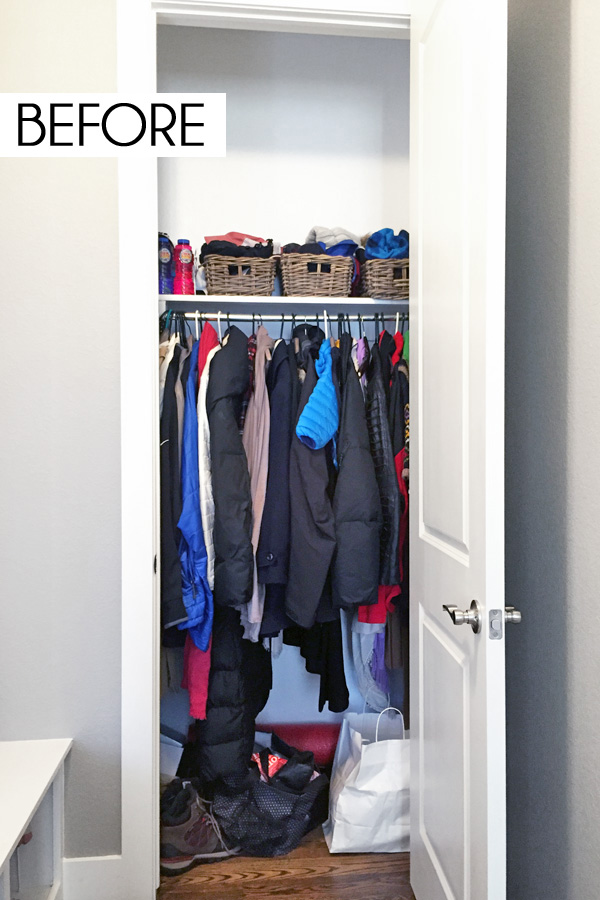 Small Coat Closet Storage Solutions Blue i Style Creating an