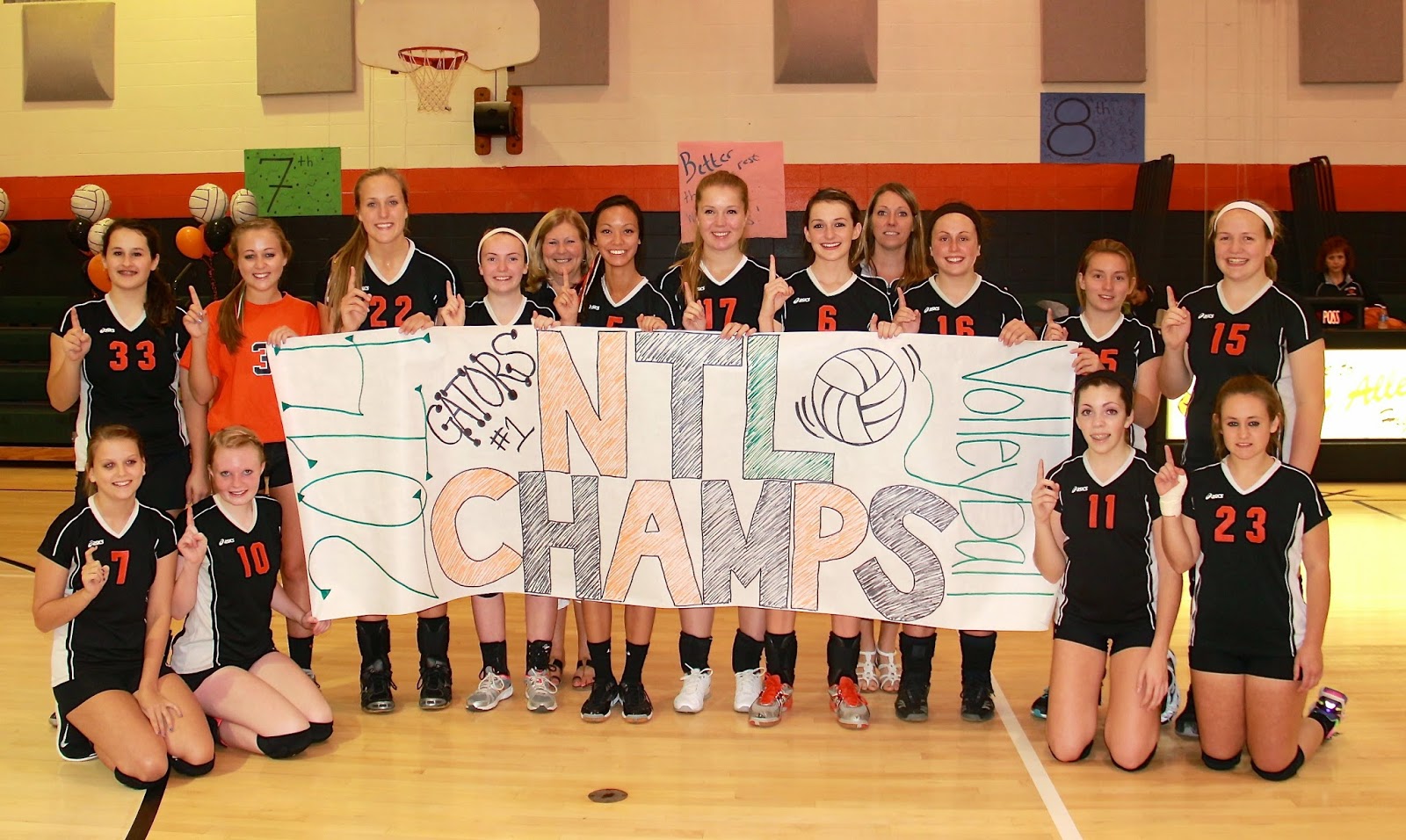 Port Allegany Online Volleyball Senior Night Action