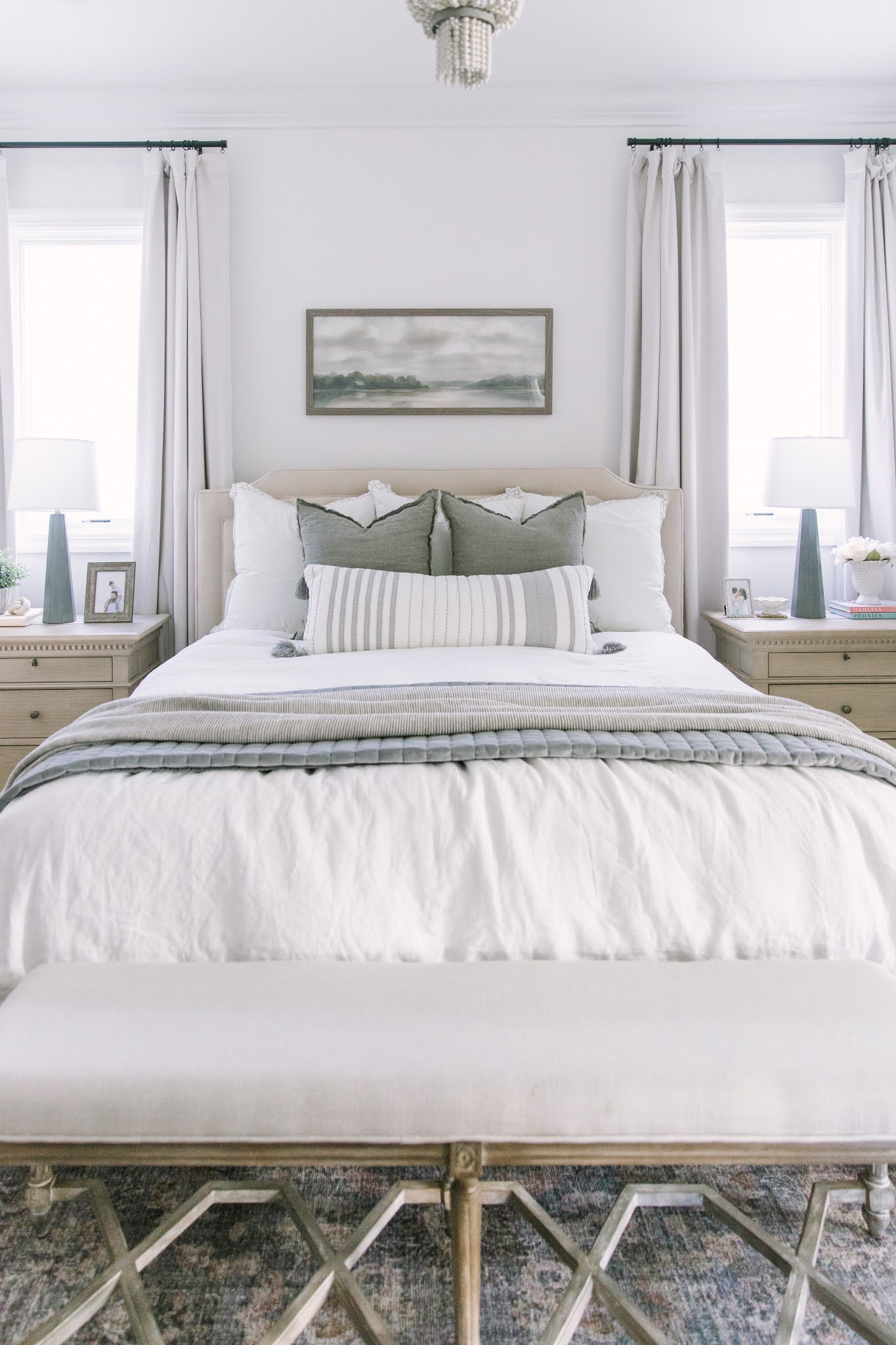 grey and neutral bedding