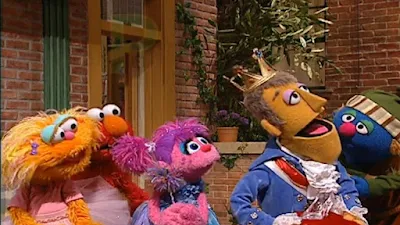 Sesame Street Abby and Friends P is for Princess