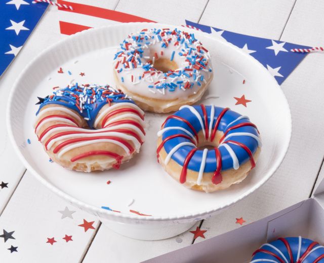 Krispy Kreme Celebrates Fourth of July with New "Let Freedom Ring" Donuts
