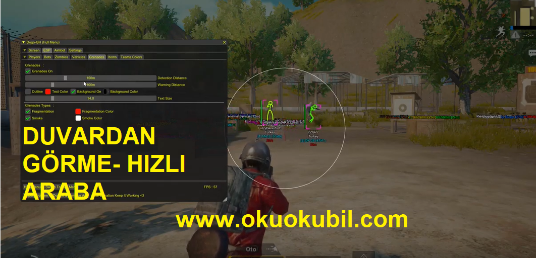 Pubg Mobile 0.16.0 Duvar Arkasını Gör + Hızlı Araba ESP, NoRecoil Multi