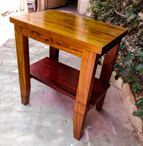 Project Teak Side Table