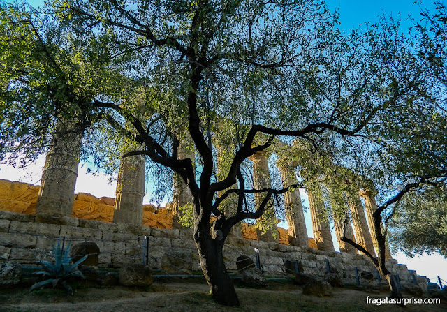 Templo de Juno no Vale dos Templos de Agrigento