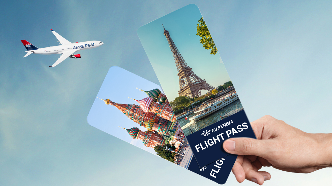 Air Serbia Flight Pass: Ušteda i do 50% na avio-karte Air Serbia Flight Pass: Ušteda i do 50% na avio-karte