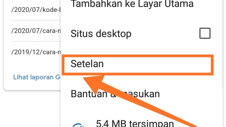 Mencari kata sandi Facebook